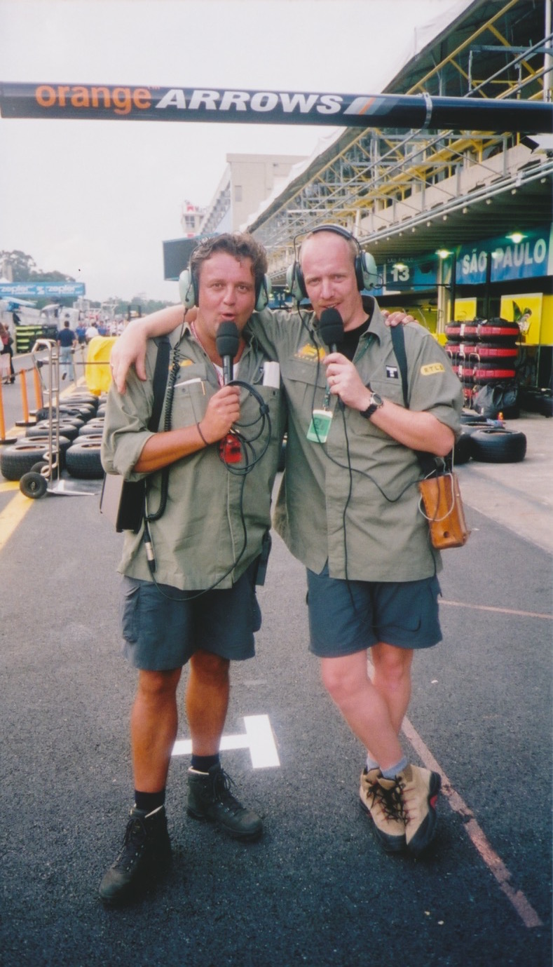 Jack Plooij in de pitstraat