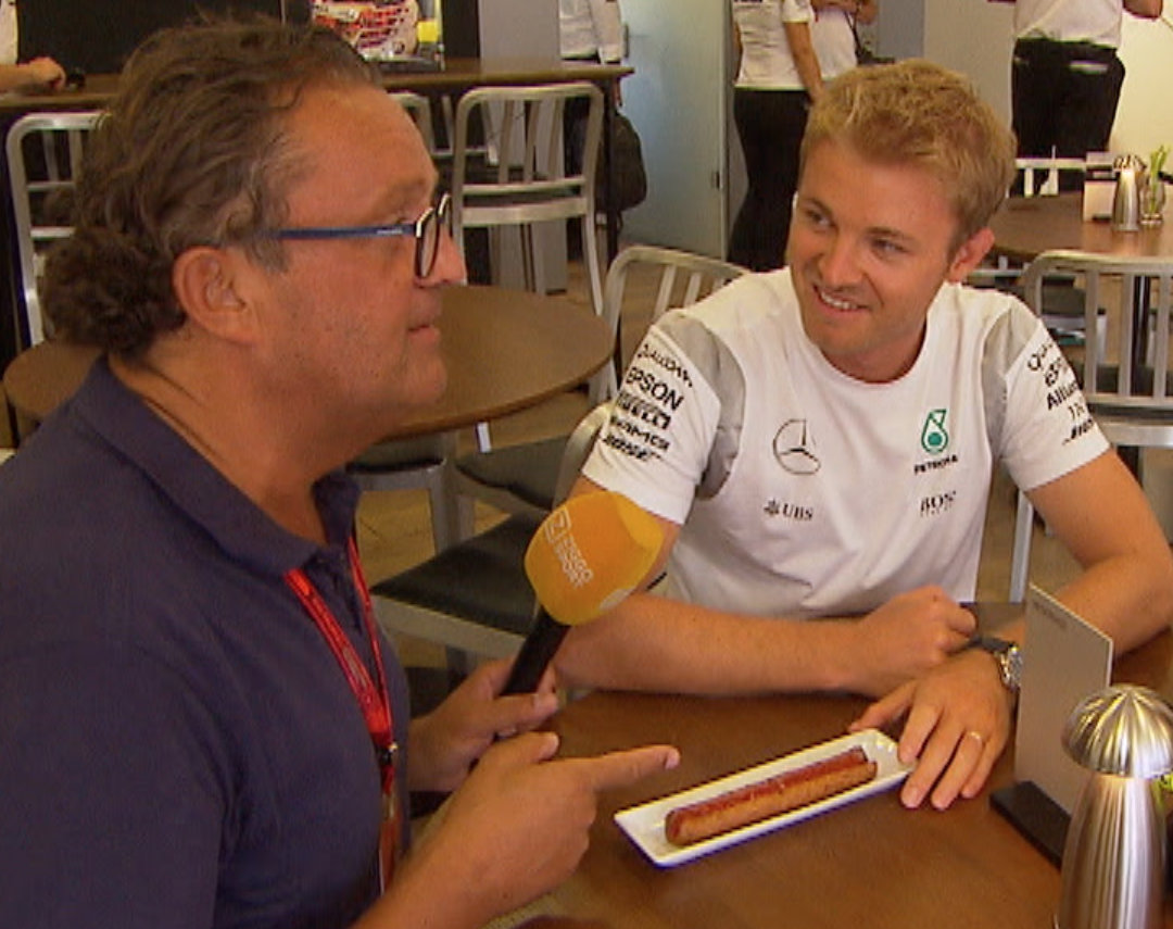 Nico Rosberg en Jack Plooij