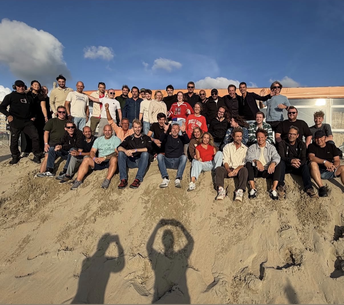Het Ziggo Sport-team tijdens de Dutch Grand Prix van 2026 in Zandvoort